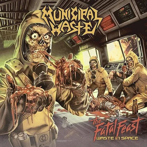 Municipal Waste - The Fatal Feast [Indie Exclusive Limited Edition Yellow/Red Splatter LP]