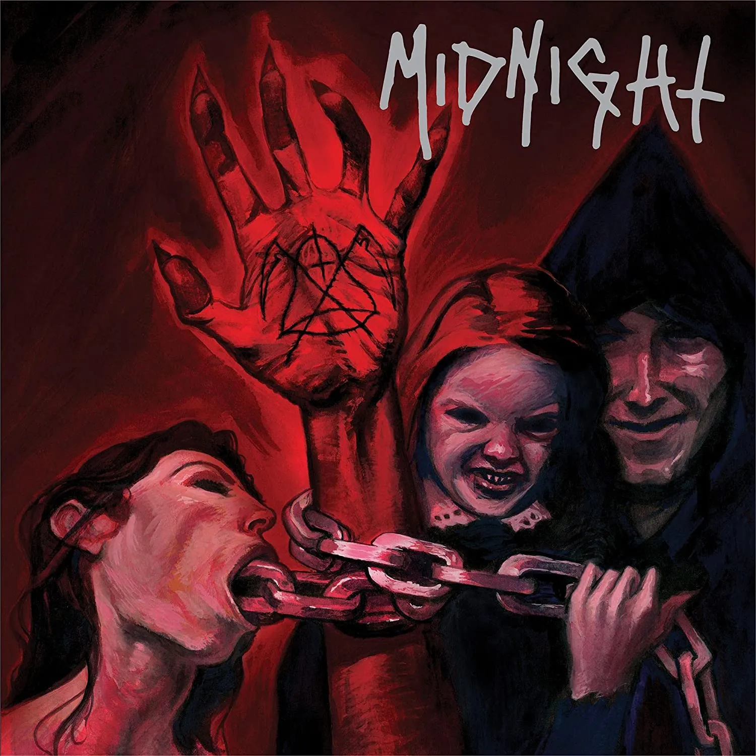 Midnight - No Mercy For Mayhem (Blk) [Clear Vinyl] (Red)
